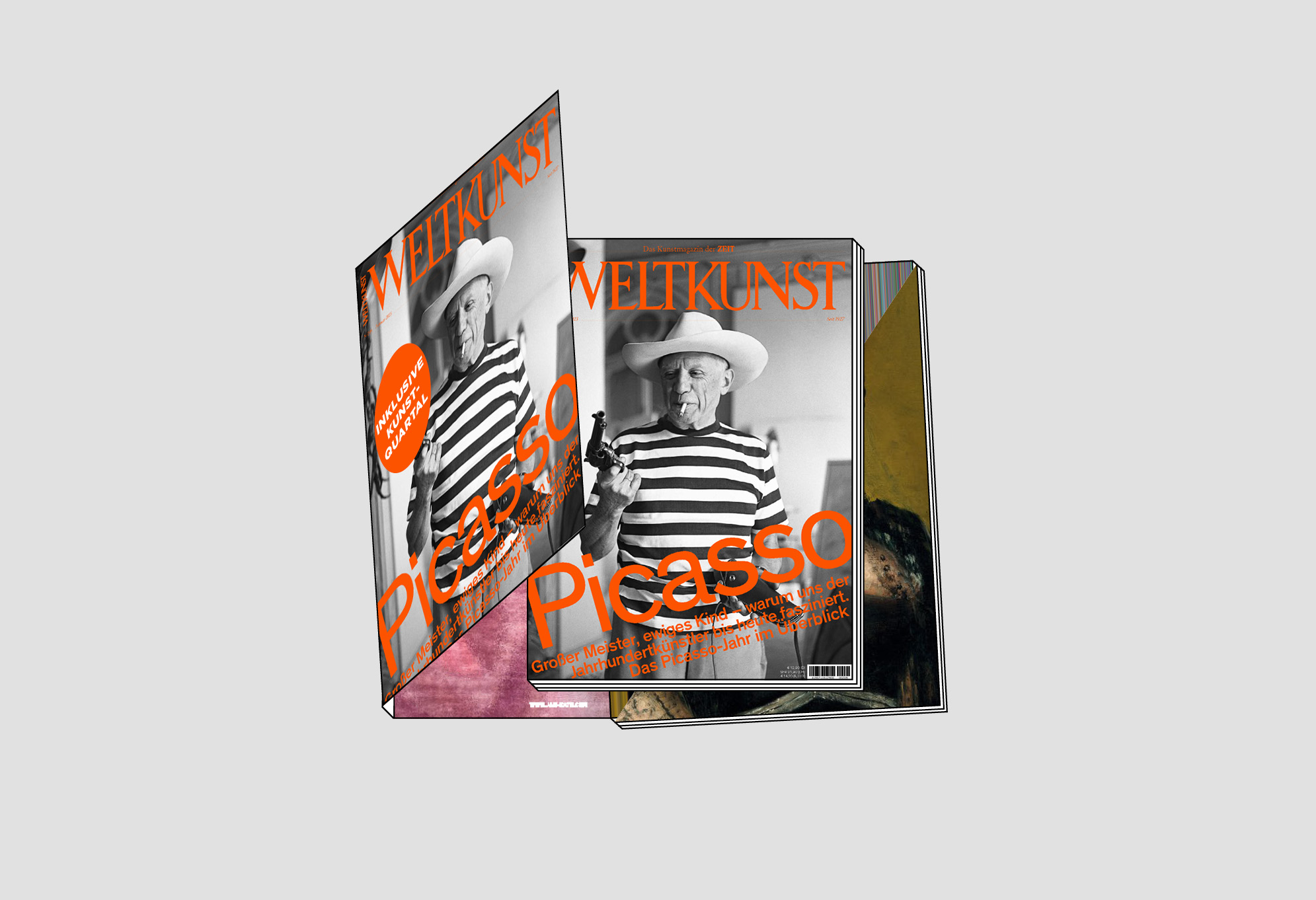 WELTKUNST Cover mit Picasso