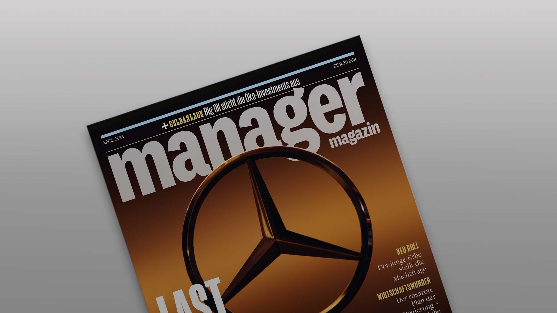 manager magazin Cover